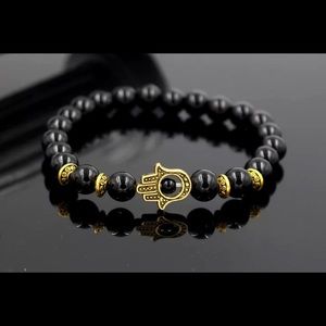 Hamsa evil eye bracelet